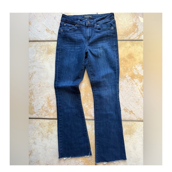 Banana Republic Pants - Banana Republic Dark Wash Wide Leg Size 25 0P